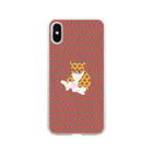 はちのふてこいねこ Soft Clear Smartphone Case