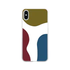 maro coloursの3colours Soft Clear Smartphone Case