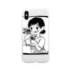 にくまん子の夏のドーピングT Soft Clear Smartphone Case