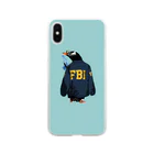 kbc3745のFBI penguin ソフトクリアスマホケース