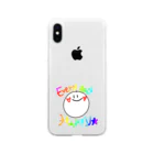 ma.ikのHappy　Smile☺ Soft Clear Smartphone Case