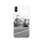 roadster_bassのCITYプリントTシャツ Soft Clear Smartphone Case