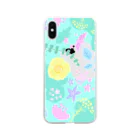 Elly | イラストのとりのぼうけん(クリア) Soft Clear Smartphone Case