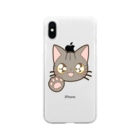かわいいもののおみせ　いそぎんちゃくのお目目キラキラキジトラ猫ちゃん Soft Clear Smartphone Case