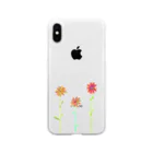 ERUKO BOXのFLOWERs Soft Clear Smartphone Case