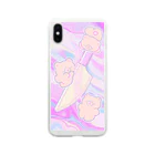 おいしくてつよいのすやくまの夢 Soft Clear Smartphone Case