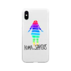 クマ・サピエンスのKUMA SAPIENS Soft Clear Smartphone Case