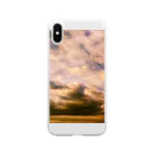 藤川眞百の明け方の空 Soft Clear Smartphone Case