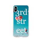 サードストリートの3rd street Soft Clear Smartphone Case