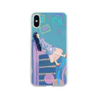 momo_emiのmomo_emi2021 秋 Soft Clear Smartphone Case