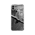 プレーリーラビットの動物園の鷹 Soft Clear Smartphone Case