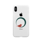 照鳥(しょうちょう)の照鳥 Soft Clear Smartphone Case