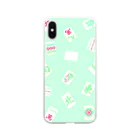 麻雀クラブ眠眠の麻雀クリームソーダ Soft Clear Smartphone Case