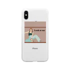 kukka / クッカの自信もって生きる女の子 Soft Clear Smartphone Case