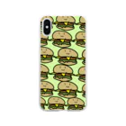 なまちゃくんのハンバーガーくん Soft Clear Smartphone Case