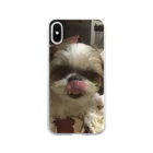 こゅまるの悪犬 Soft Clear Smartphone Case