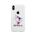 BMD-HSのウサオくん Soft Clear Smartphone Case