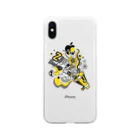 OGISOのジブンテキDanceMusic Soft Clear Smartphone Case