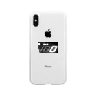 savageshadowのOne Eighty Zero White black Soft Clear Smartphone Case