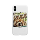 mashu丸のレッサーパンダ Soft Clear Smartphone Case