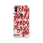 deetwosixxのTAGGING DESIGN Soft Clear Smartphone Case