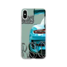 PALA's SHOP　cool、シュール、古風、和風、のPORSCHE　911GT3RS Soft Clear Smartphone Case