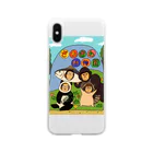 北澤の猫の店のざわざわ動物園！Tシャツ Soft Clear Smartphone Case