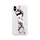 NY22のBunny Soft Clear Smartphone Case