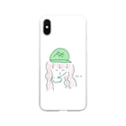 Free guys. のメロンパンが主食の女 Soft Clear Smartphone Case