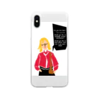 スニーカーマフィアSHOPの“YABAJO”パート① 「Shirigaru woman」 Soft Clear Smartphone Case