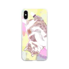 水木レナ＠カクヨム＠なろうのしあわせのスコちゃんｖ Soft Clear Smartphone Case