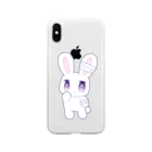 あくむ病院の病みうさぎちゃん Soft Clear Smartphone Case