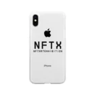 NFTX - NFT ART ExhibitionのNFTX - NFT ART Exhibition Soft Clear Smartphone Case