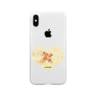 paweyetailのライオン柔道 Soft Clear Smartphone Case