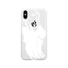 山形屋米店の白版＿ムンクの叫び Soft Clear Smartphone Case