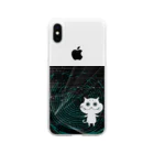 よちーずのねこウチュウ Soft Clear Smartphone Case