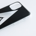 凜@髭団の紫陽花とカタツムリ Soft Clear Smartphone Case :printing surface