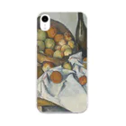SONOTENI-ARTの017-005　ポール・セザンヌ　『りんごの籠』　クリア　スマホケース　iPhone XR専用デザイン　CC3 Soft Clear Smartphone Case