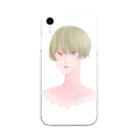 ketchup_ppの金髪 Soft Clear Smartphone Case