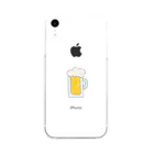 PAONのビール Soft Clear Smartphone Case