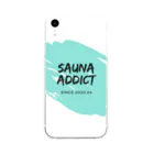 SAUNA ADDICTのSAUNA ADDICT オリジナルスマホケース ソフトクリアスマホケース