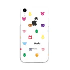 PostPet Official Shopのにじいろあいこんず Soft Clear Smartphone Case