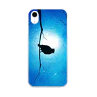 AKI SPRAY PAINT アキ スプレーペイントの森の梟 Soft Clear Smartphone Case