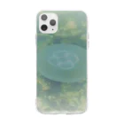 aomatuのミズクラゲ Soft Clear Smartphone Case