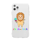 ch!ck-ch!ckのペロキャンすずきさん Soft Clear Smartphone Case