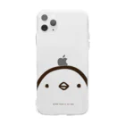 ひよこのもり工房のひよこさん（顔・クリア・iphone11・12シリーズ）  Soft Clear Smartphone Case