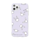 ひよこのもり工房のサイトウサンいっぱい Soft Clear Smartphone Case