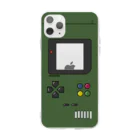 ChRiSUMAのChRiSUMA GAME ADDICTION army green Soft Clear Smartphone Case