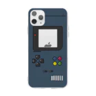 ChRiSUMAのChRiSUMA GAME ADDICTION navy blue Soft Clear Smartphone Case