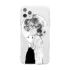 仔羊 めえのfull moon🌙 Soft Clear Smartphone Case